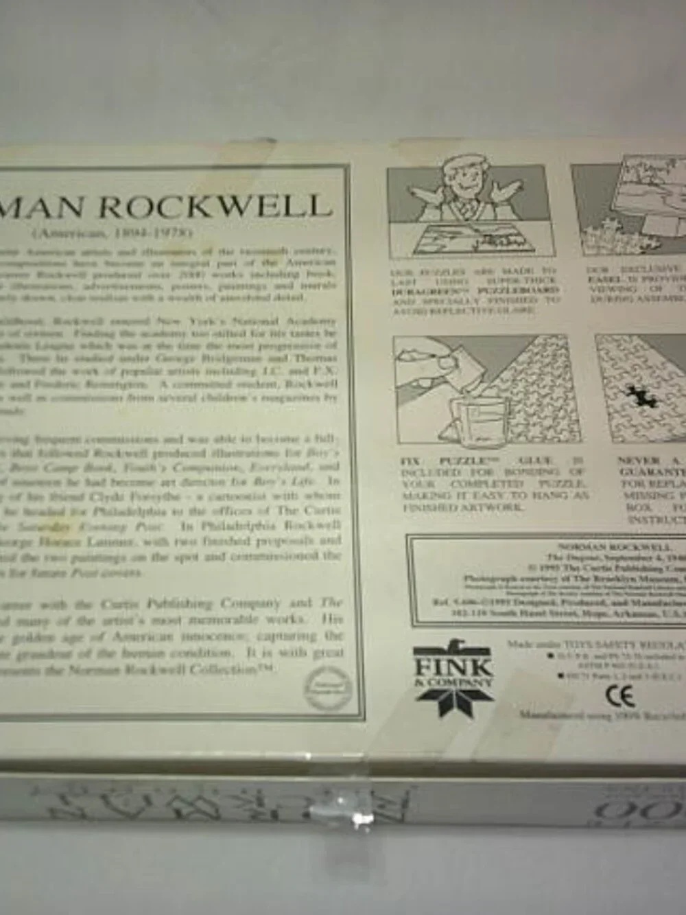 NORMAN ROCKWELL VTG 1000 PIECE PUZZLE 